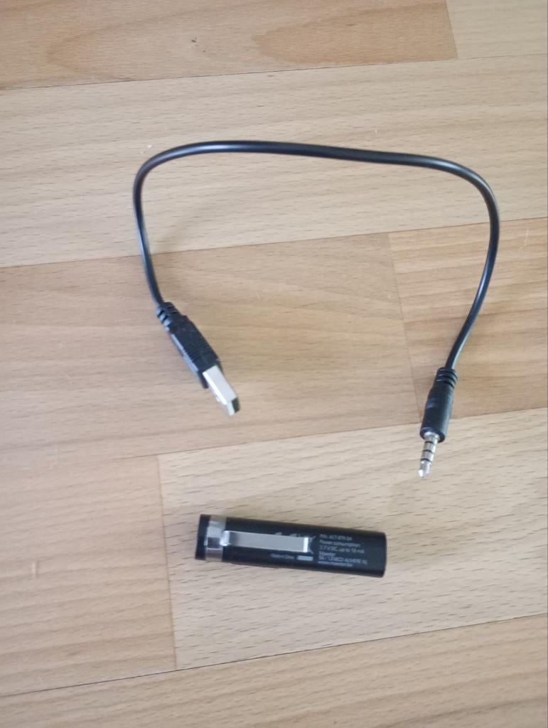 Maxxer USB naar 3.5mm jack kabel met adapter, Ophalen of Verzenden, Gebruikt