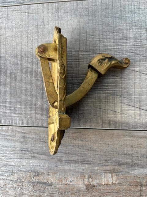 Antieke trekhendel mechanische trekbel. Antiek beslag., Ophalen of Verzenden