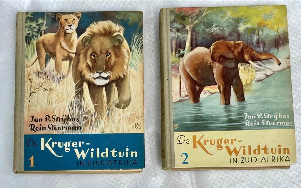 De Kruger-Wildtuin in Zuid-Afrika - Deel 1 & 2, Boeken, Ophalen of Verzenden, Gelezen, Natuur algemeen