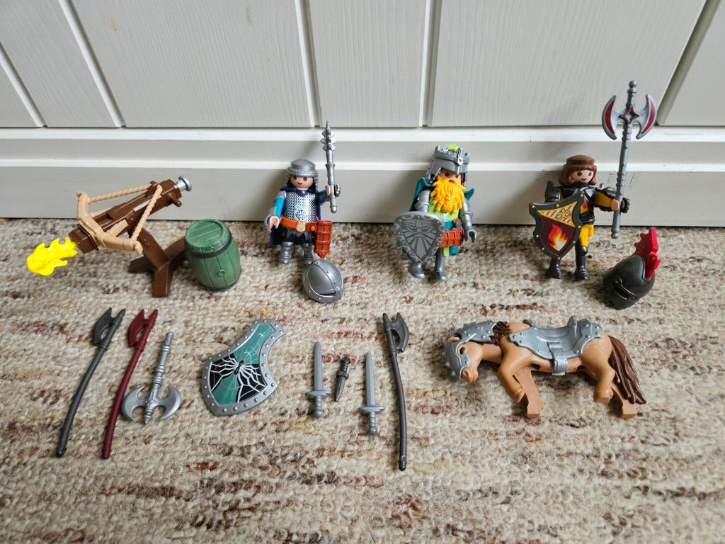 Ridders playmobil, Ophalen of Verzenden, Gebruikt