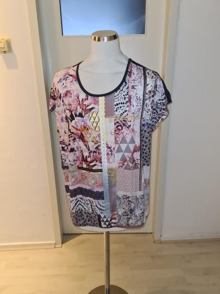 leuk shirtje maat XL    (v24), Kleding | Dames, T-shirts, Ophalen of Verzenden, Gedragen, Maat 46/48 (XL) of groter, Korte mouw