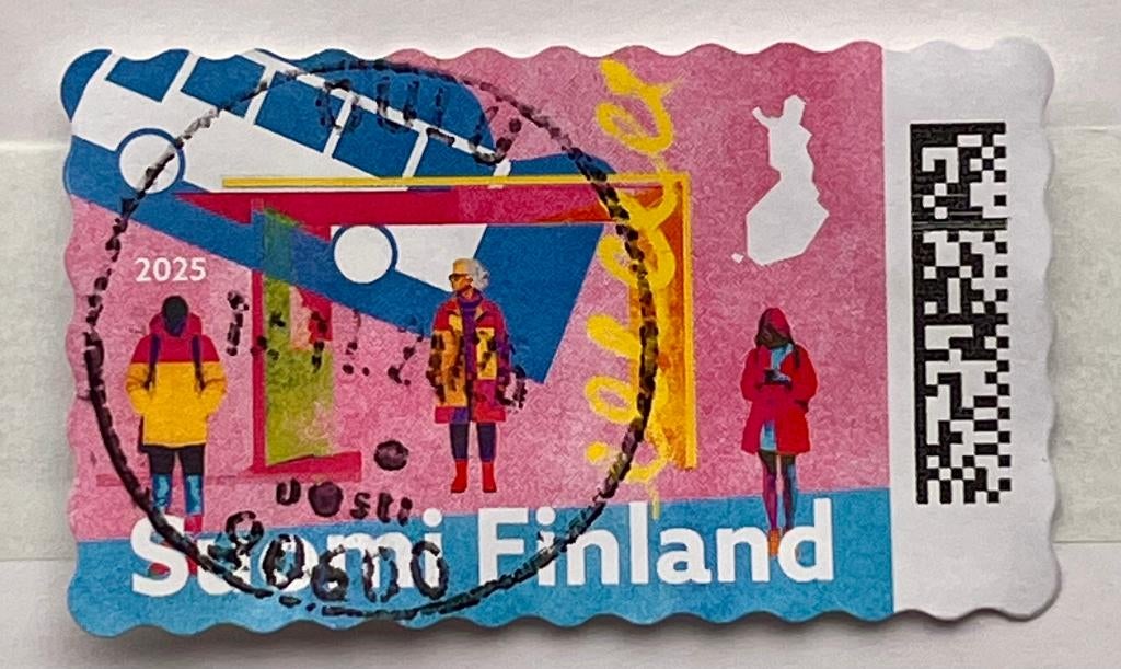 Postzegel Finland 2025 Finse gewoontes - douane, Verzenden, Finland, Gestempeld