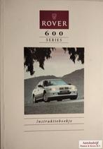 Handboek Rover 600 serie Instructieboekje RCL0005DUT, Ophalen of Verzenden