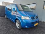 Volkswagen Transporter 2.5 TDI L2-H1/Dub-Cab/AC/Schuifd L+R, Auto's, Bestelauto's, Stof, 2500 kg, Origineel Nederlands, Diesel