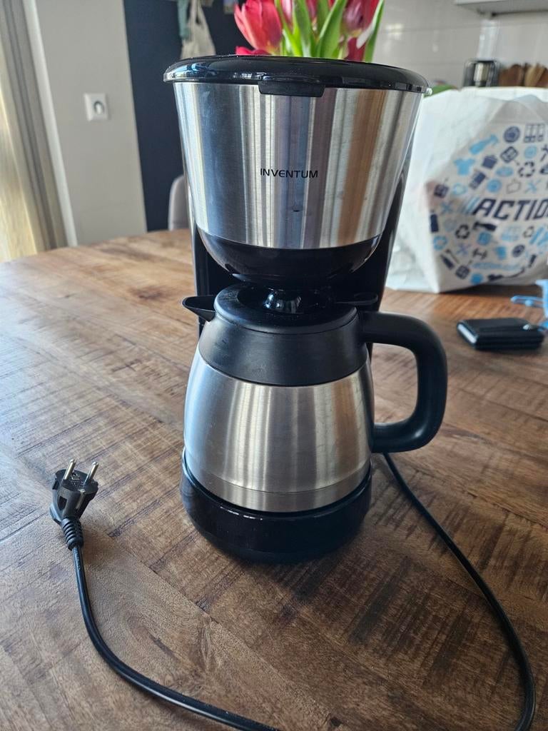 Koffiezetapparaat met thermoskan voor caravan/camper, Ophalen of Verzenden, Gebruikt