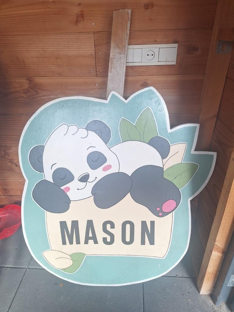 Geboortebord, Ophalen, Zo goed als nieuw