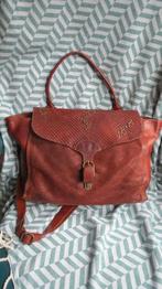 prachtige Campomaggi leren tas, ruim, zgan, kastanje bruin, Overige merken, Bruin, Verzenden, Zo goed als nieuw