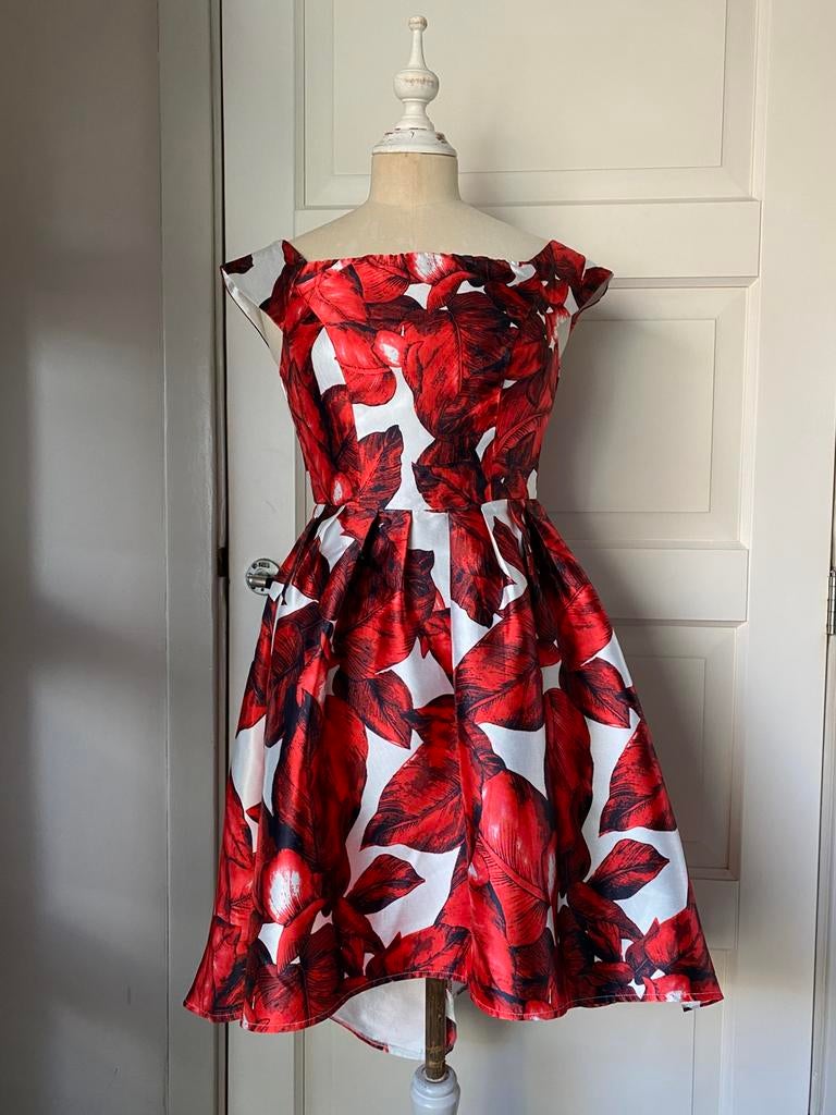 Jurk/feest jurk, Kleding | Dames, Gelegenheidskleding, Zo goed als nieuw, Overige typen, Maat 36 (S), Overige kleuren, Ophalen of Verzenden