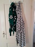 Badjas voetbal 104/110 grijs maat 134/140, Ophalen, Zo goed als nieuw