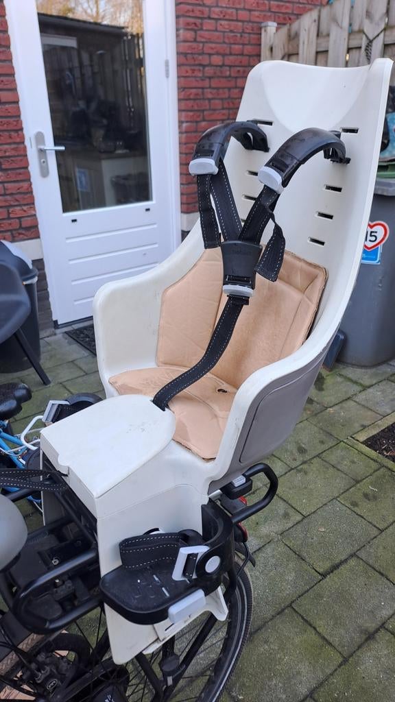 Bobike Achterzitje Fietsstoeltje - Defecte Sluiting, Ophalen, Achterzitje, 9 t/m 18 kg, Bobike