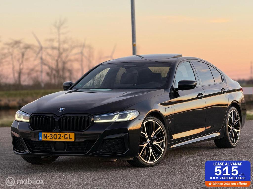 BMW 5-serie 530e High Executive, M-Pakket, Softclose !, Auto's, Automaat, 1998 cc, Gebruikt, Euro 6