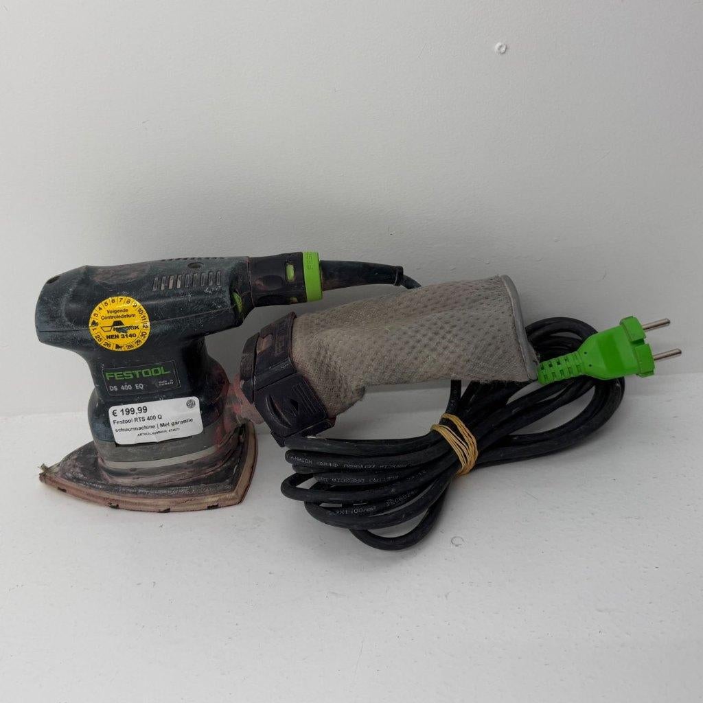 Festool RTS 400 Q schuurmachine | Met garantie, Dordrecht@usedproducts.nl, Toulonselaan 72, Ophalen of Verzenden, Zo goed als nieuw