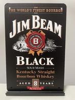 Jim Beam  Black Whiskey reclamebord (Old Look), Verzamelen, Merken en Reclamevoorwerpen, Www.pand50.nl, Reclamebord, Nieuw, Ophalen of Verzenden