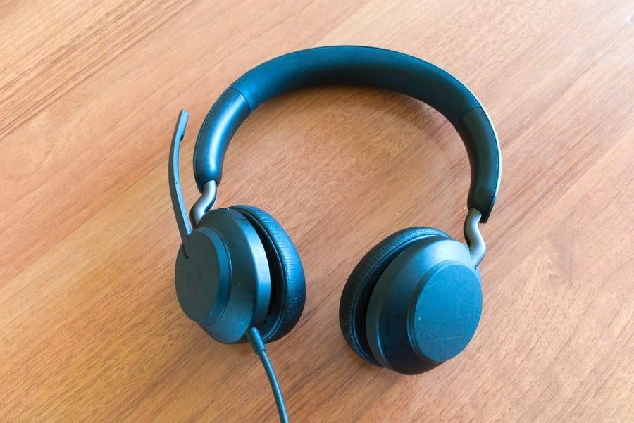 Jabra headset Evolve2 40, Computers en Software, Headsets, On-ear, Ophalen of Verzenden, Zo goed als nieuw, Jabra