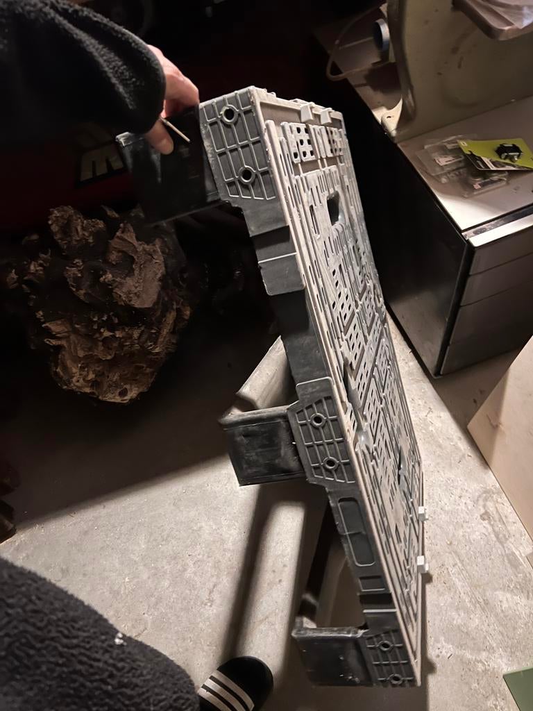 Gratis plastic pallet, Ophalen, Gebruikt, 60 cm of meer, Overige typen