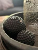 Set oude franse ijzeren ballen sober sleets imperfect, Ophalen of Verzenden