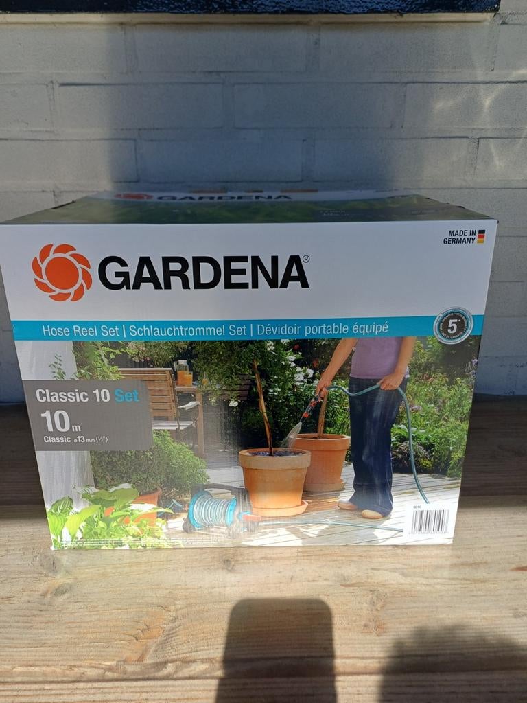 Gardena classic 10 meter set, Tuin en Terras, Ophalen of Verzenden, Gebruikt