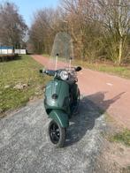 Vespa LX scooter, groen, met windscherm, Fietsen en Brommers, Scooters | Vespa, Ophalen, Gebruikt, Maximaal 45 km/u, Benzine