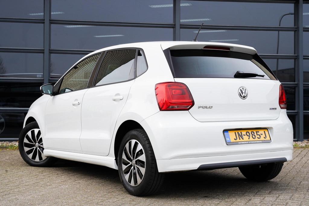 Volkswagen Polo 1.0 BlueMotion Edition 1e eig.|41.218KM!|Zui, Auto's, Volkswagen, Stof, 95 pk, Wit, Origineel Nederlands