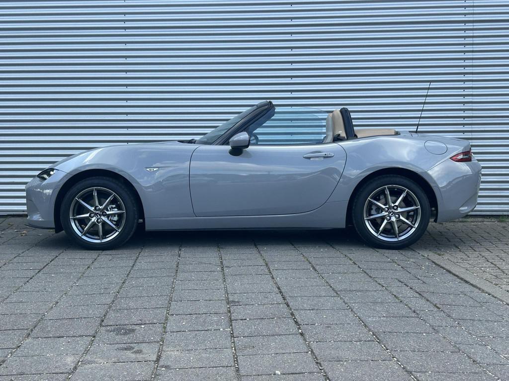 Mazda MX-5 1.5 SkyActiv-G 132 Kazari | LED | Camera | Leder, Auto's, Mazda, Achterwielaandrijving, Euro 6, 4 cilinders, Cabriolet