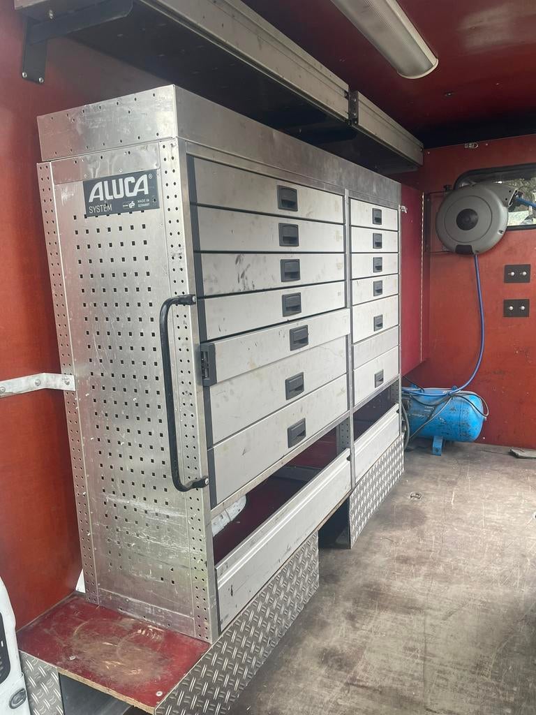 Complete Aluca werkbus inrichting, Auto diversen, Ophalen of Verzenden, Zo goed als nieuw