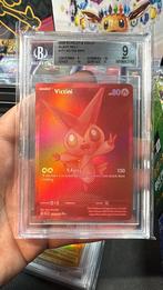 Victini 171/BWR Scarlet & Violet Black Box BGS 9 Mint, Ophalen of Verzenden, Zo goed als nieuw, Losse kaart, Foil