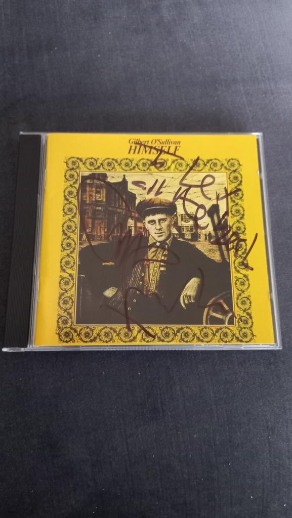 Gilbert O' Sullivan gesigneerde cd handtekening, Ophalen of Verzenden, Zo goed als nieuw