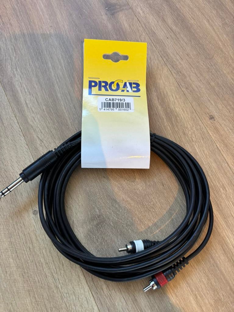 Audiokabel, Ophalen of Verzenden, Nieuw, Minder dan 2 meter, Luidsprekerkabel