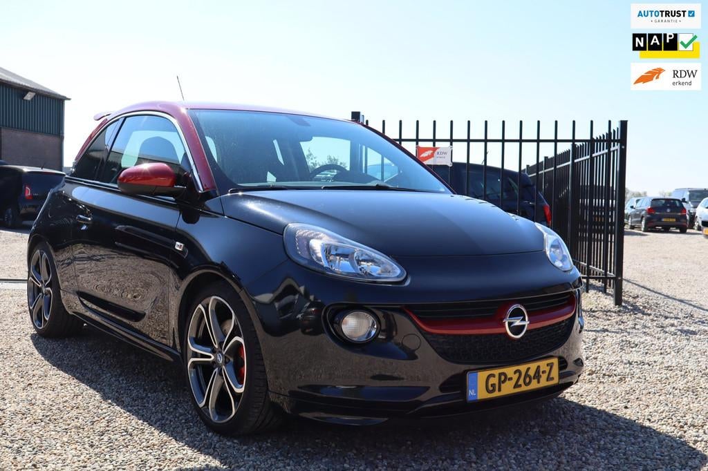 Opel ADAM 1.4 Turbo S OPC SCHAALSTOELEN UNIEIK, Auto's, Opel, Gebruikt, 4 cilinders, 4 stoelen, Bedrijf