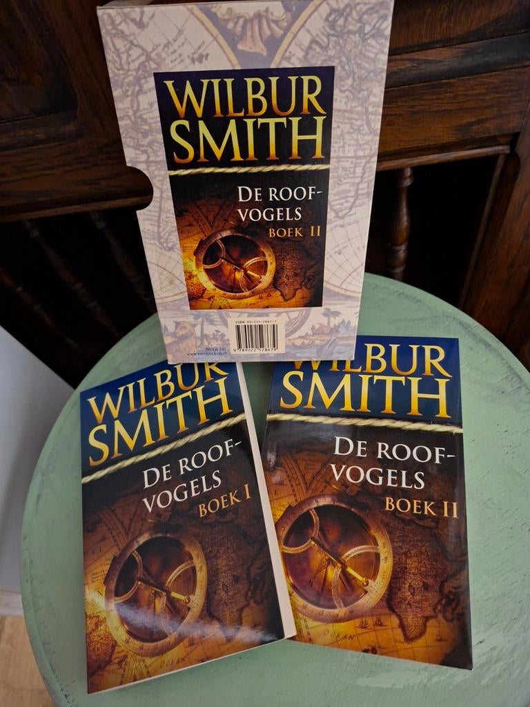 Wilbur Smith De Roofvogels boeken box., Boeken, Ophalen of Verzenden