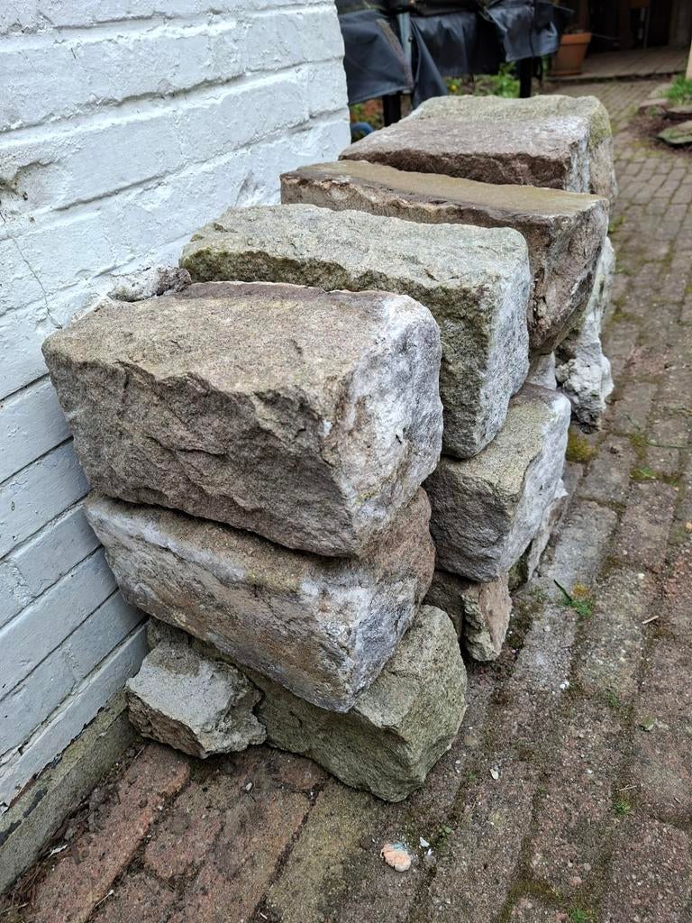 Natuurstenen blokken - dongen, granieten keien, Ophalen, Overige materialen, Gebruikt, Kei