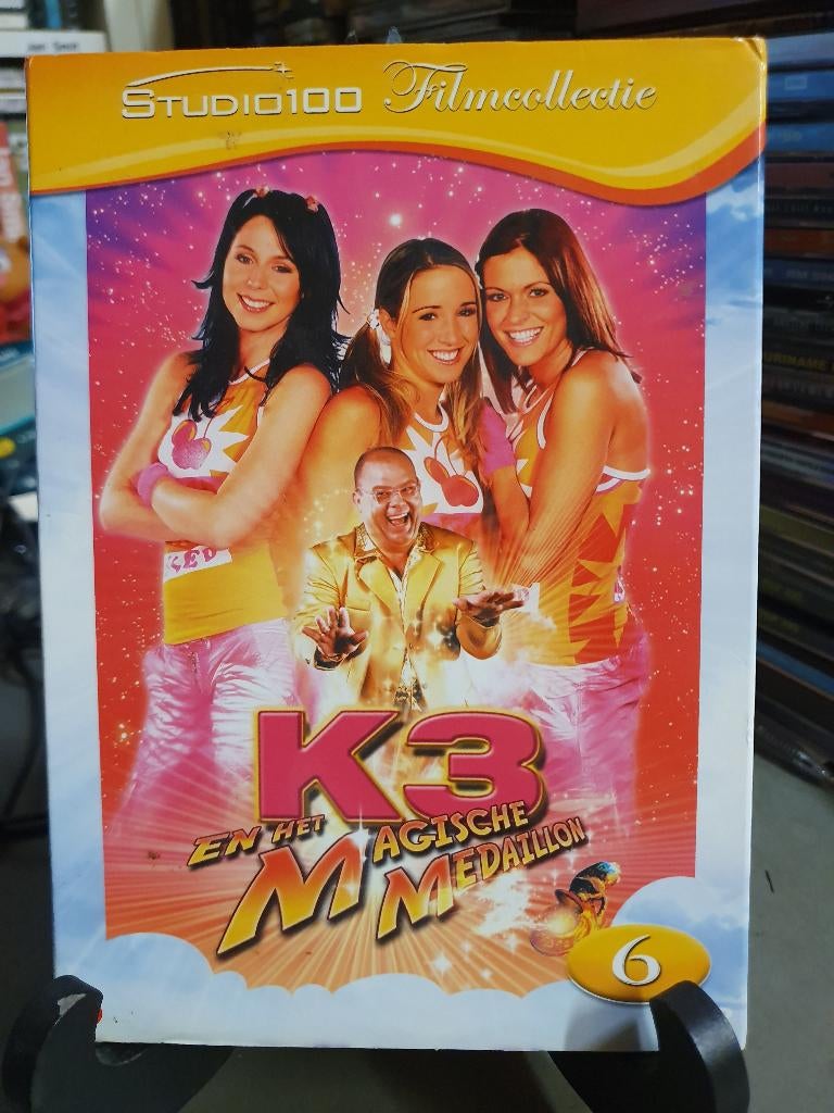 K3 en het Magische Medaillon (DVD), Cd's en Dvd's, Dvd's | Kinderen en Jeugd, Alle leeftijden, Ophalen, Zo goed als nieuw