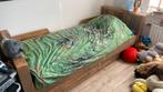 Steigerhouten bed 1 persoons, Huis en Inrichting, Slaapkamer | Bedden, Ophalen, 90 cm, Eenpersoons, Steigerhout