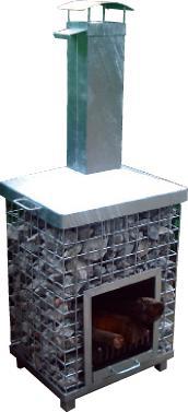 Showroom Tuinhaard Jessica Natuursteen/metaal, Tuin en Terras, Tuinhaarden, Nieuw, Ophalen of Verzenden