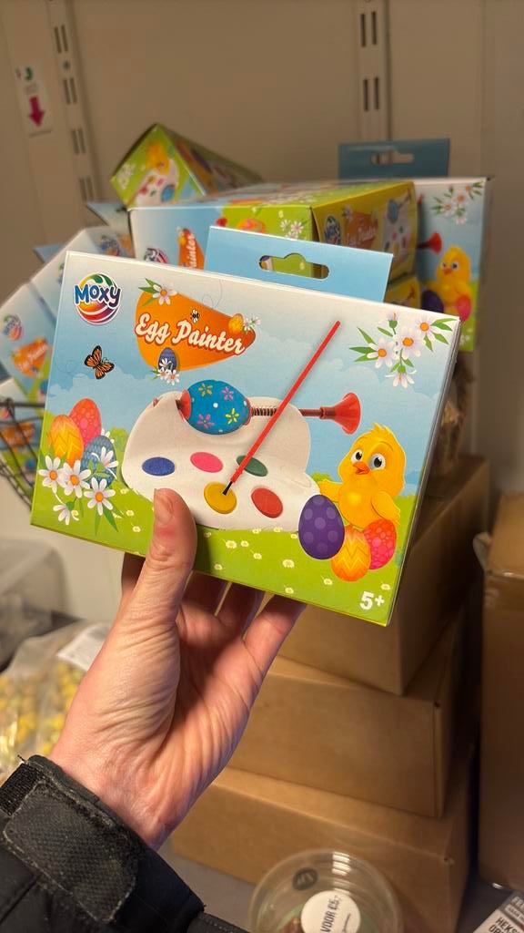 Eierverfsetjes - 36 STUKS, Ophalen of Verzenden, Zo goed als nieuw