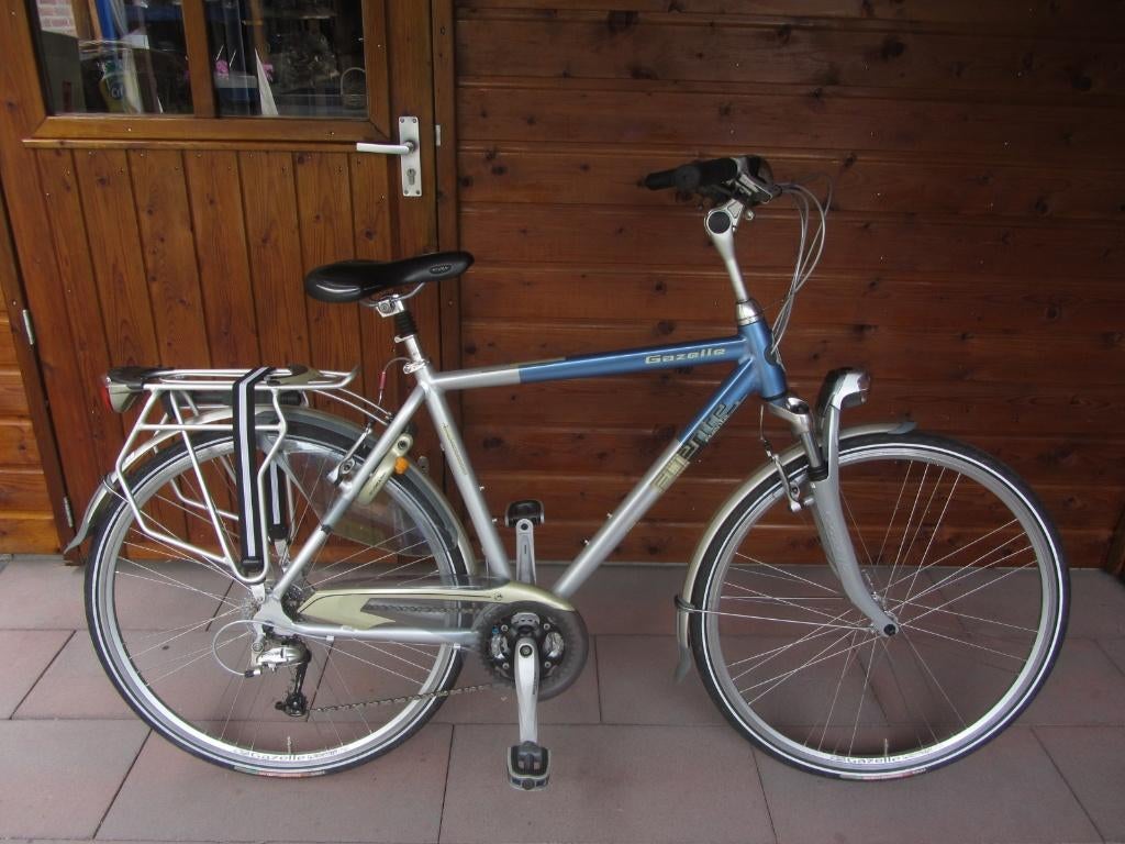 Gazelle Fuente Xtra Herenfiets 24 Versnellingen Framemaat 57, Fietsen en Brommers, Ophalen, 28 inch, Vering, Zo goed als nieuw