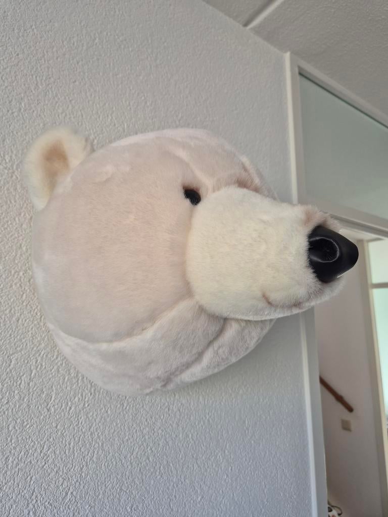 WILD & SOFT Basile de ijsbeer Hoofd, Ophalen, Zo goed als nieuw