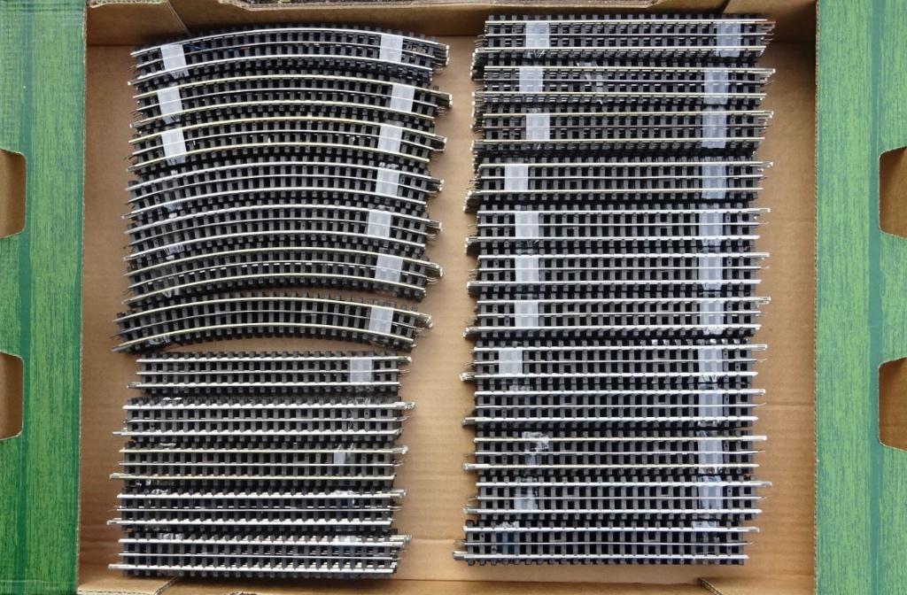 TRIX EXPRESS rails, wissels en schakelaars, Gelijkstroom, Trix, Rails, Ophalen of Verzenden