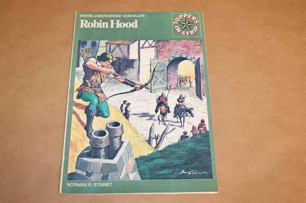 Robin Hood — Toppers in Strip 1974, Eén stripboek, Ophalen of Verzenden, Gelezen