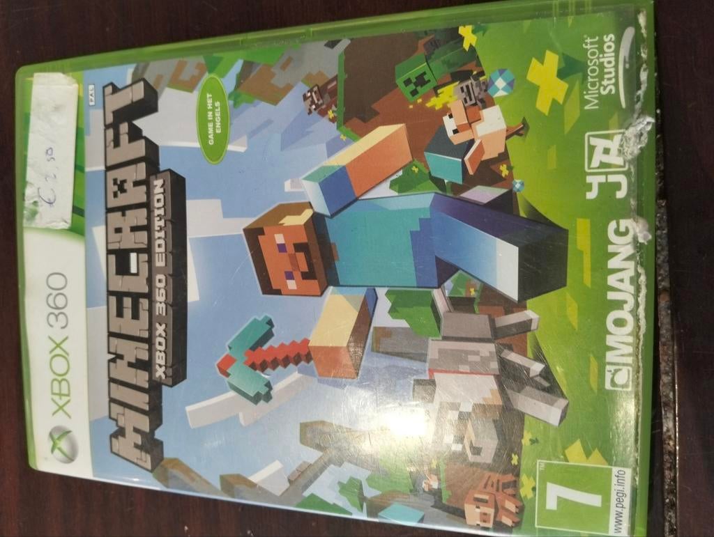 Minecraft Xbox 360 Edition, Spelcomputers en Games, Games | Xbox 360, Avontuur en Actie, Gebruikt, 1 speler, Ophalen of Verzenden