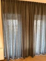 Inbetween gordijnen taupe en gebroken wit 257H 275B, Ophalen, Gebruikt, 200 cm of meer, Wit