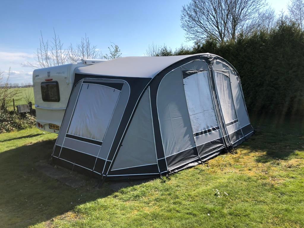 Voortent Unico Bologna voor Eriba feeling 425, Caravans en Kamperen, Voortenten en Luifels, Zo goed als nieuw, Ophalen