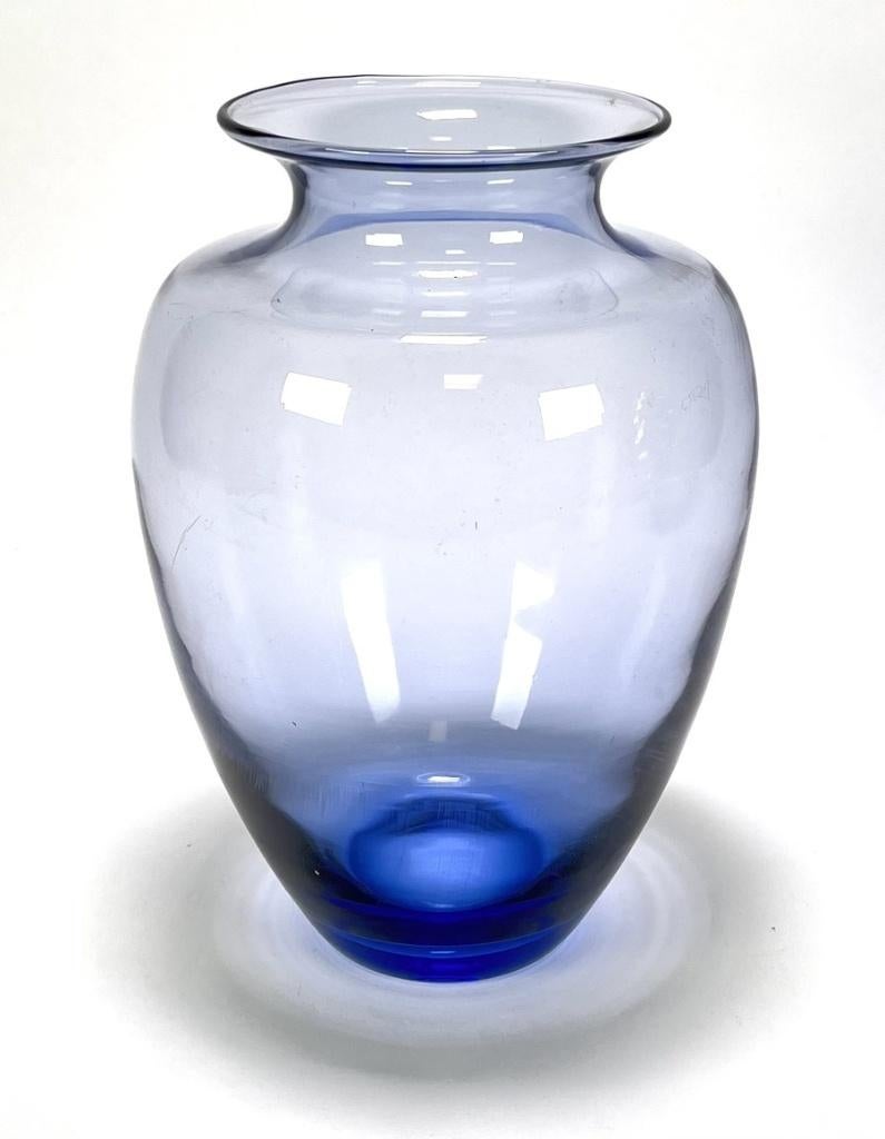 1235. Glazen vaas, midden 20e eeuw, Ophalen of Verzenden