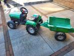 Trap auto tractor met aanhanger, Ophalen, Gebruikt, Overige merken