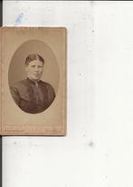 CdV Dame met scheiding in het haar LM Delboy, Verzamelen, Ansichtkaarten | Nederland, Ophalen of Verzenden, Voor 1920, Ongelopen