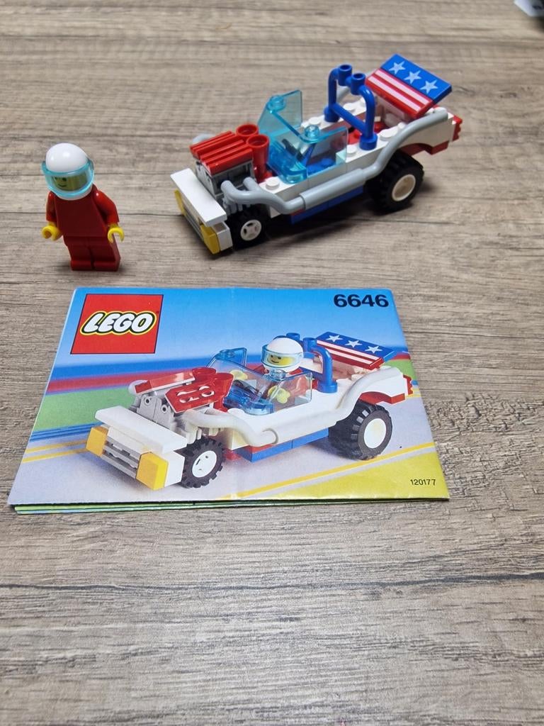 Lego 6646 Stock Car, Ophalen of Verzenden, Gebruikt