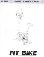 Hometrainer FitBike Ride 1, Ophalen, Buik, Zo goed als nieuw, Metaal