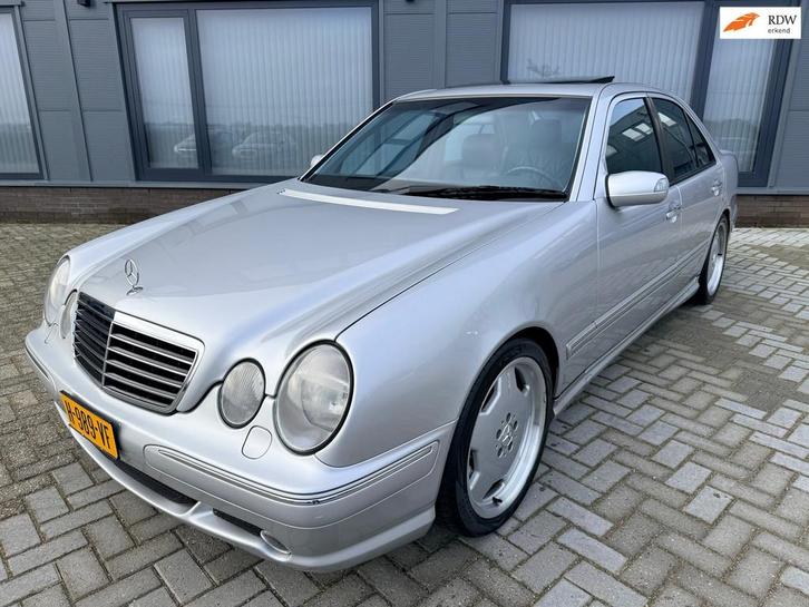 Mercedes-Benz E-klasse AMG E55|Facelift|Youngtimer|Schuifdak, Auto's, Mercedes-Benz, Bedrijf, Te koop, E-Klasse, ABS, Airbags