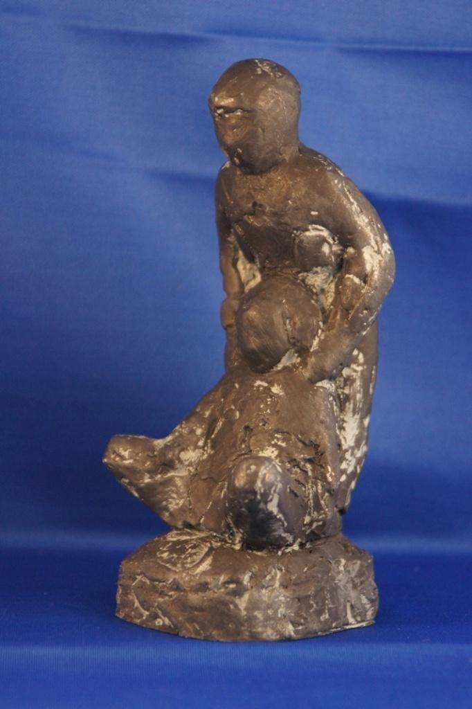 Beeldje 'Kinderen' van Tony van de Vorst (replica), Verzamelen, Ophalen of Verzenden, Mens