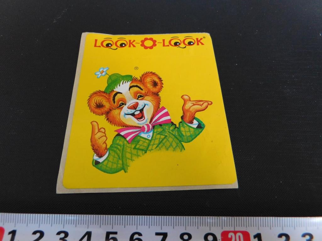 sticker Look O Look  Beer, Verzamelen, Ophalen, Zo goed als nieuw